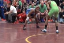 135 lbs semi-finals Mark Hall MN vs. Steve Spearman PA