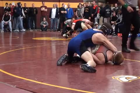 140 lbs semi-finals Roger Wildmo MI vs. Kyle Burns OH