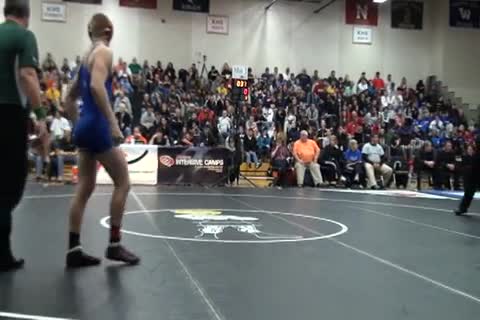 160 lbs finals Steve Keogh Apple Valley MN vs. Micah Barnes Simley MN