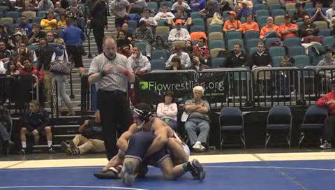 165ibs jarrod king edinboro- vs. dan vallimont penn state-