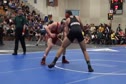 189 lbs semi-finals Devin Peterson Wisconsin Rapids vs. Rosland Dunlap Muskego