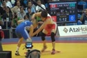 67kg Martine Dugrenier Canada- vs. Elena Shalygina KAZ-