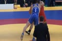 96 lbs semi-finals Ibrahim Saidov vs. Abdusalam Gadisov