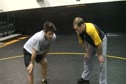 Elbow Pull and Step To Double Leg