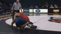Hwt: No. 10 Dominick Russo (R) pinned Conor Sweeney (B), 1:52