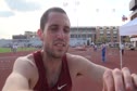 Dorian Ulrey first track race for Arkansas since 2010 Indoors - 2011 Texas Tri-Meet