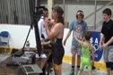 Mark Bader Sporting The National Champions Singlet