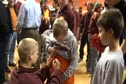 Zach Sanders Signing Some OK State Gear