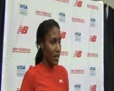 Ajee Wilson Racing With the Pros 2012 NB Indoor GP