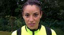 Angela Bizzarri after 1500 and her Euro Summer Liege Meeting 2011 - Meeting International d'athletisme de la Province de Liege