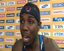 Bershawn Jackson sharp after 400H semi win Daegu 2011 World Championships Day 4 Interviews