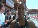 Carmelita Jeter 1st 200 Monaco Diamond League - Herculis Meeting International d'Athletisme 2011