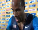 Darvis Patton Disspointed after semi Daegu 2011 World Championships