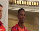 Dejen Gebremeskel PRs with one shoe last year at NB Grand Prix