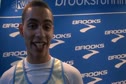 Donovan Robertson after setting a national record 7.57 60 meter hurdles at Brooks PR Invitational 2012