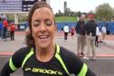 Fawn Dorr after 400H 2011 Kansas Relays