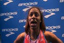 Felicia Brown third in the 400 meters at Brooks PR Invitational 2012