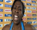 Francena McCorory wins her 400 semifinal at Daegu 2011 World Championships