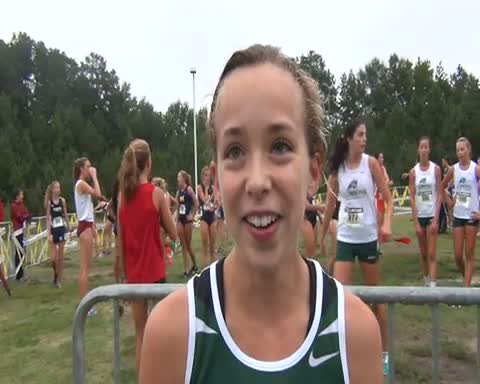 Freshman Eliza Decker 1st Girls Varsity Championship Adidas XC Challenge