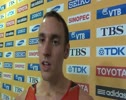 Geoff Martinson after semis of 1500 talks Canadian MD Daegu 2011 World Championships