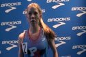 Haley Pierce talks about 2nd place finish in 2 mile at Brooks PR Invitational 2012