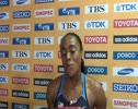 Jasmine Chaney misses 400h final at Daegu 2011 World Championships Day 4 Interviews