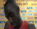 Jaysuma Saidy Ndure Norway 1st in 200 prelim Daegu 2011 World Championships