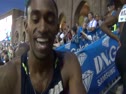 Jeremy Dodson after 200m Stockholm Diamond League - DN Galan 2011