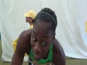 Jessica Beard after 400 London Diamond League - Aviva London Grand Prix 2011