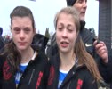 Jillian Fanning Fay Man crew after 6 straight 2011 NXN Nike Cross Nationals