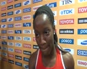 Kelly-Ann Baptiste wins 100 Bronze medal Daegu 2011 World Championships