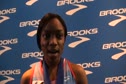 Kellie Davis finishes third in the 800m at Brooks PR Invitational 2012