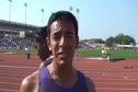 Leo Manzano after Mile 2011 Texas Relays