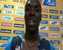Lashawn Merritt passed for gold in final meters of 400 at Daegu 2011 World Championships Day 4 Inteviews