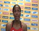 Phylicia George 7th and Canadian upswing in hurdles Daegu 2011 World Championships Day 8 Interviews