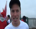Ryan Collins Wisconsin 23rd overall and official team champs NCAA XC Champs 2011