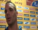 Ryan Harlan Looking on the bright side after decathlon at Daegu 2011 World Championships