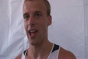 Samuel Borchers after 800 Final 2011 USATF Outdoor Track & Field Championships