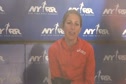 Sara Hall wins the NYRR Dash to the Finish Line (5K) 2011
