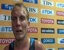 Scotty Bauhs after running in 10k final at Daegu 2011 World Championships