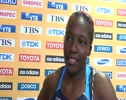 Sharon Day reflects at the end of heptathlon at Daegu 2011 World Championships