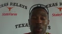 Tevan Everett after 800 2011 Texas Relays