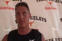 Trey Hardee after 110 hurdles 2011 Texas Relays