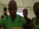 USA 4x1 Throws Down London Diamond League - Aviva London Grand Prix 2011 [Day 2 Interviews]