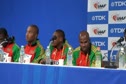 Usain Bolt Press Conference with World Record setting 4x100 Medalist Daegu 2011 World Championships