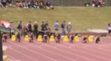 Junior Girls 100m Semi 1