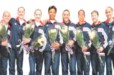 2000 Olympians After the Medal Ceremony