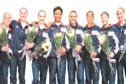 2000 Olympians After the Medal Ceremony