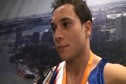 2010 World Vault Champion Thomas Bouhail after Receiving his Gold Medal (in French)