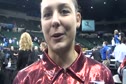 Alabama Freshman Kim Jacob after Beam Finals